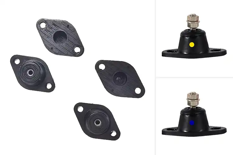 Detailed view of Best Anti-Vibration Turret Mounts