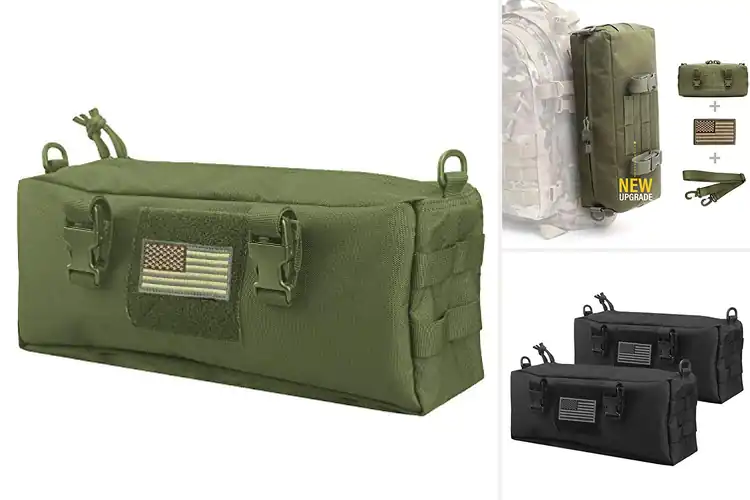 Detailed view of Best Backpack Side Increment Pouches