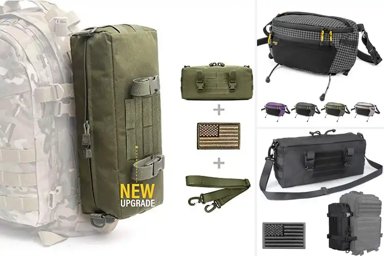 Detailed view of Best Backpack Side Pouches