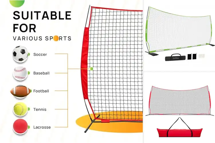 Detailed view of Best Backstop Nets