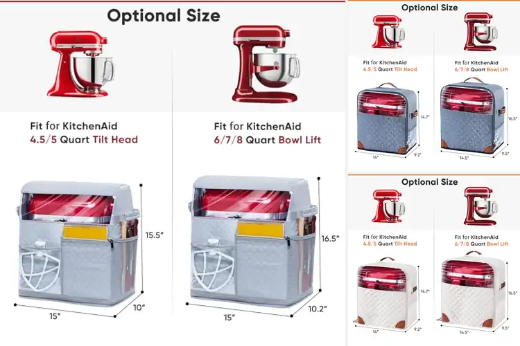Detailed view of Best Bowl Lift Stand Mixer Storage Bags