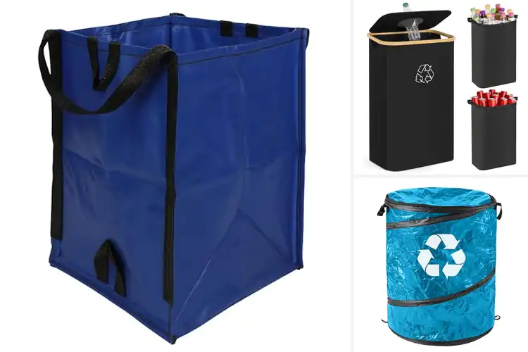Detailed view of Best Collapsible Recycling Bins For Home