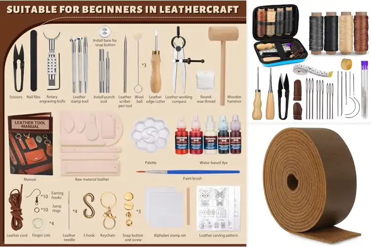 Detailed view of Best DIY Leathers