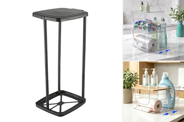 Detailed view of Best Expandable Garbage Bag Holders
