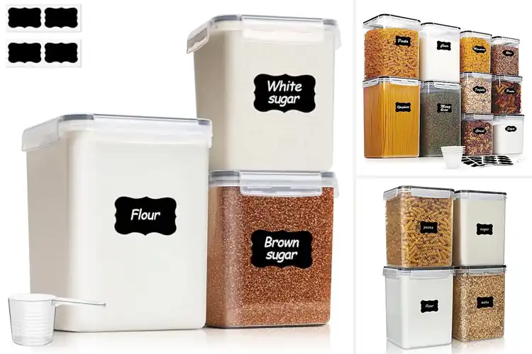 Detailed view of Best Flour Containers for Fresh Baking