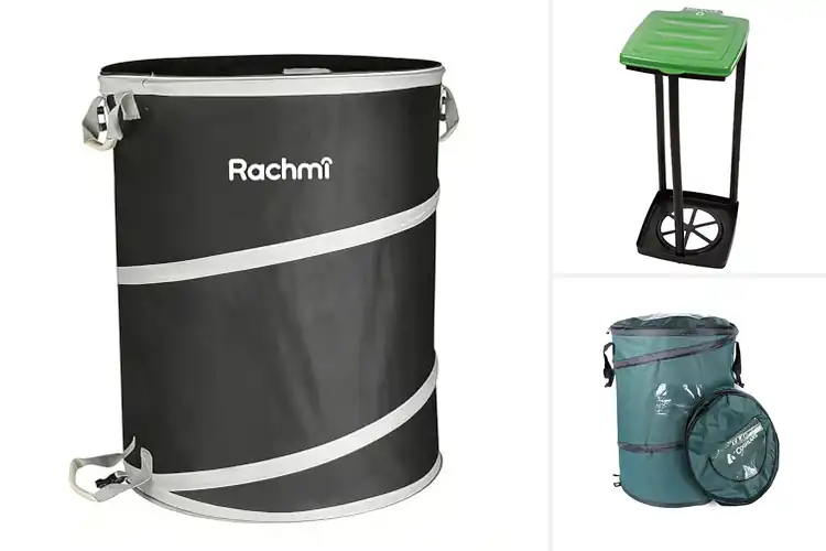 Detailed view of Best Foldable Trash Bins For Garages
