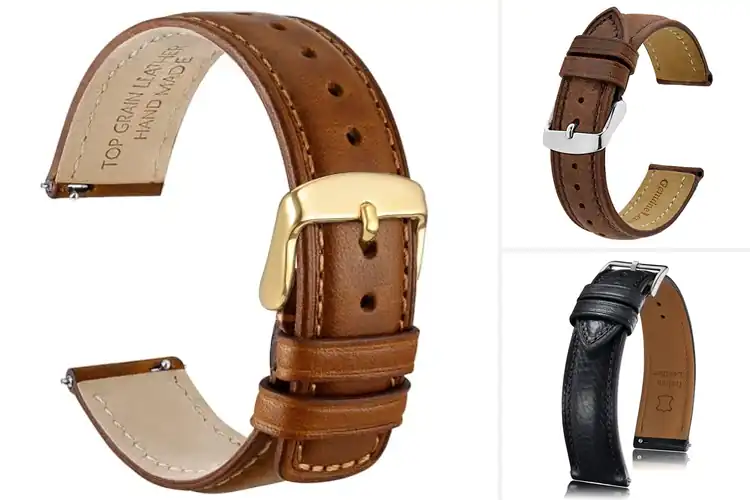 Detailed view of Best Genuine Leather Watch Bands