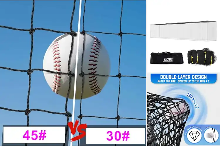 Detailed view of Best Heavy Duty Batting Cage Nets