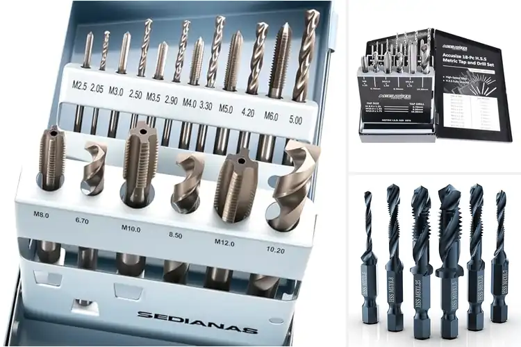 Detailed view of Best High Speed Steel Metric Taps