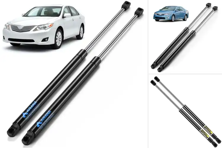 Detailed view of Best Hood Lift Supports