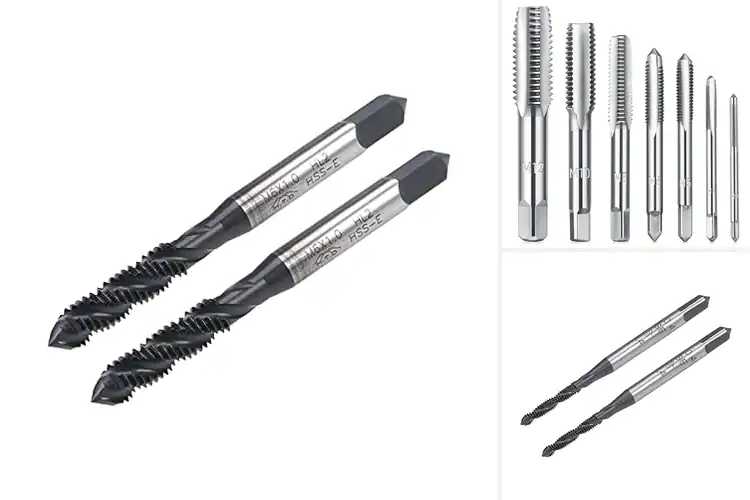 Detailed view of Best HSS Nitriding Coated Taps