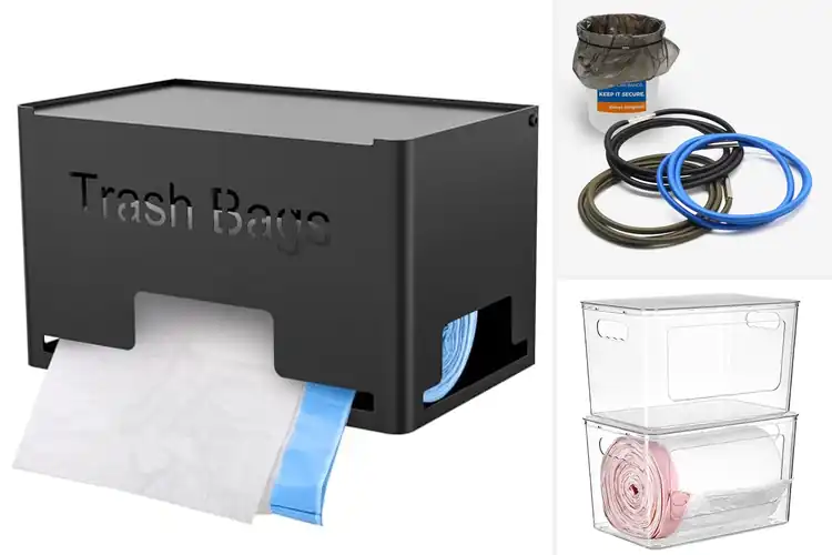 Detailed view of Best Kitchen Trash Bag Holders for a Cleaner, Easier Kitchen