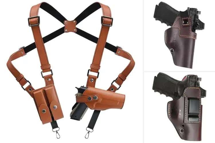 Detailed view of Best Leather For Gun Holsters