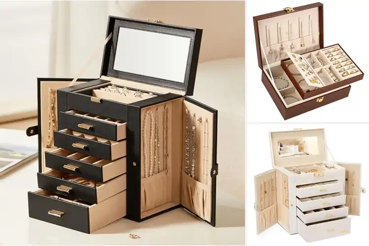 Detailed view of Best Leather For Jewelry Boxes