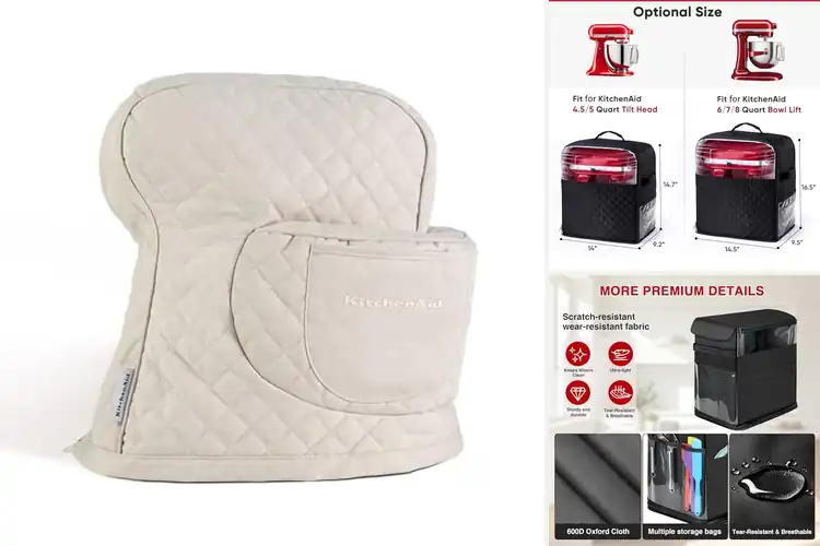 Detailed view of Best Mixer Accessory Pockets
