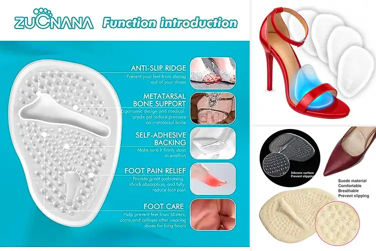 Detailed view of Best Non Slip Shoe Cushions for Secure, All‑Day Comfort