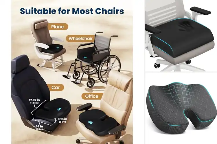 Detailed view of Best Office Chair Cushions for All-Day Comfort