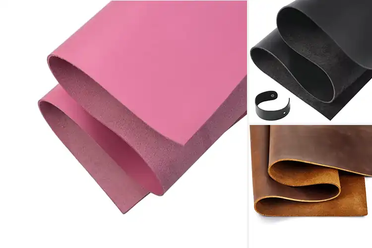 Detailed view of Best Oil Tanned Tooling Leathers