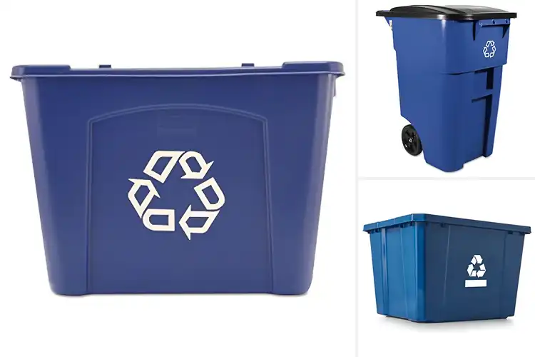 Detailed view of Best Outdoor Recycling Bins