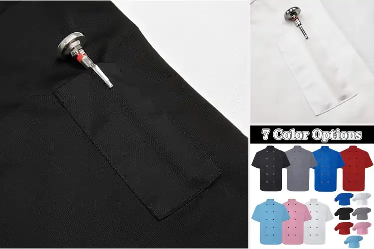 Detailed view of Best Personalized Chef Jackets