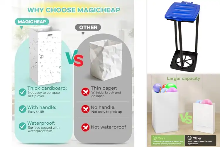 Detailed view of Best Portable Trash Cans: Top 10 Picks for Easy Cleanup