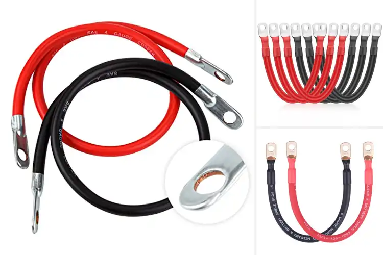 Detailed view of Best RV Heavy Duty Battery Cables