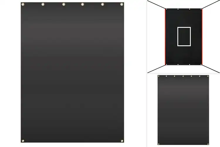 Detailed view of Best Softball Backstop Saver Nets
