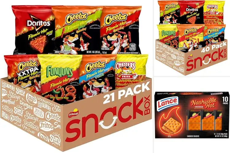 Detailed view of Best Spicy Snack Packs