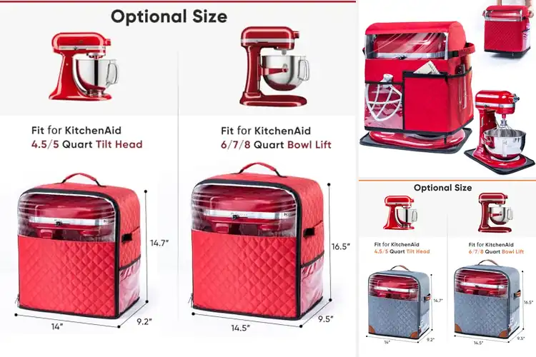 Detailed view of Best Stand Mixer Covers With Bottoms