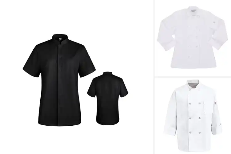 Detailed view of Best Tailored Chef Uniforms: Elevate Kitchen Style