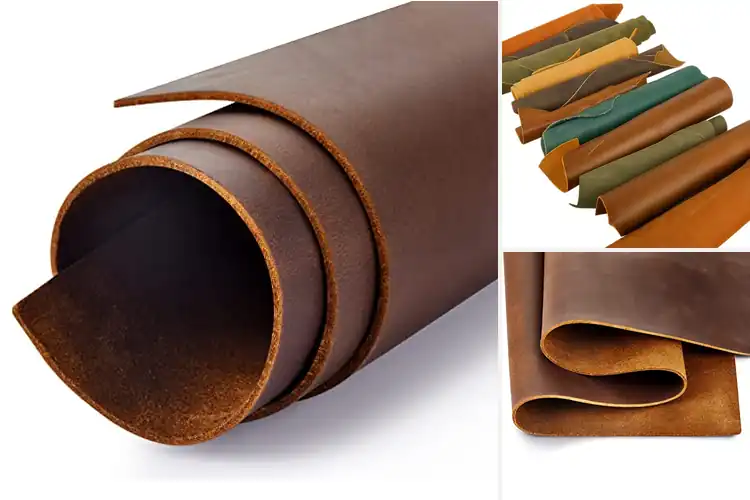 Detailed view of Best Thick Leather Pieces For Crafts