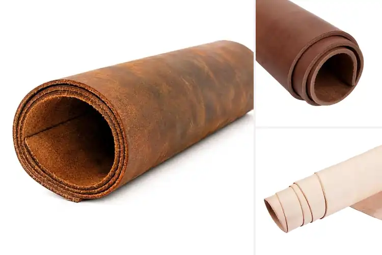Detailed view of Best Thick Leather Sheets For Knife Sheaths