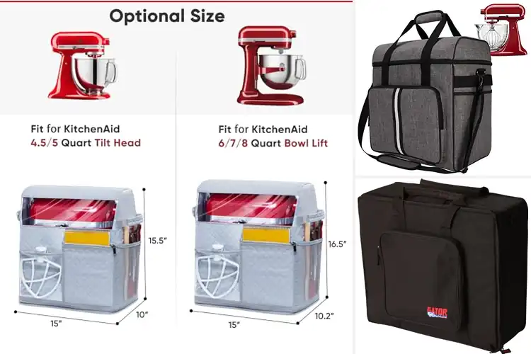 Detailed view of Best Tilt Head Mixer Carrying Cases
