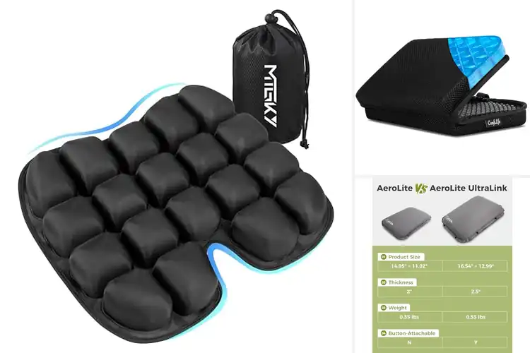 Detailed view of Best Travel Seat Pads for All-Day Comfort