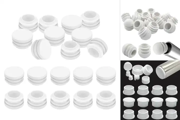 Detailed view of Best White End Caps For Round Tubes
